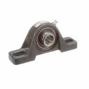 BROWNING 767403 Two Bolt Pillow Block Ball Bearing, Mounted, Cast Iron, Black Oxided Inner, Setscrew Lock | BD7TTY VPS-210