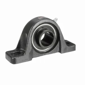 BROWNING 767447 Two Bolt Low Base Pillow Block Ball Bearing, Cast Iron, Black Oxided Inner, Setscrew Lock | BD9XPT VPLS-219