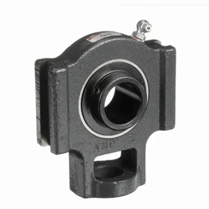 BROWNING 767449 Wide Slot Take Up Ball Bearing, Mounted, Cast Iron, Black Oxided Inner, Eccentric Lock | BE2MAA VTWS-219