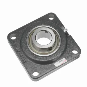 BROWNING 767563 Four Bolt Flange Ball Bearing, Mounted, Cast Iron, Setscrew Lock | BE4PJN VF4S-120