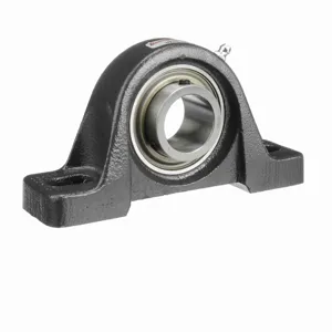 BROWNING 767583 Two Bolt Pillow Block Ball Bearing, Mounted, Cast Iron, Setscrew Lock | BD8UCV VPS-119