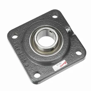 BROWNING 767596 Four Bolt Flange Ball Bearing, Mounted, Cast Iron, Setscrew Lock | BD9BNK VF4S-120S