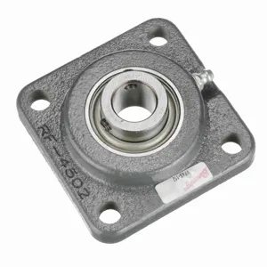 BROWNING 767604 Four Bolt Flange Ball Bearing, Mounted, Cast Iron, Setscrew Lock | BD9YTD VF4S-112