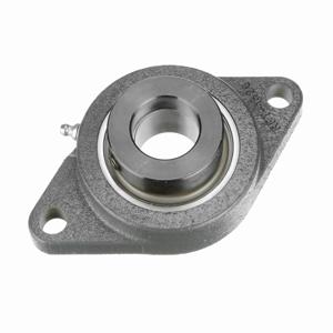 BROWNING 767621 Two Bolt Flange Ball Bearing, Mounted Cast Iron, Eccentric Lock | BD9EAG VF2E-120