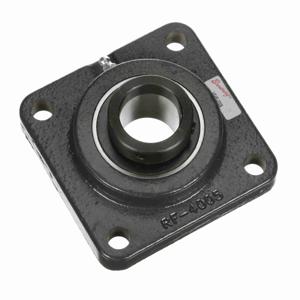 BROWNING 767635 Four Bolt Flange Ball Bearing, Mounted, Cast Iron, Black Oxided Inner, Eccentric Lock | BE4RVN VF4E-220S