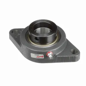 BROWNING 767661 Two Bolt Flange Ball Bearing, Mounted Cast Iron, Eccentric Lock | BD9ACG VF2E-124