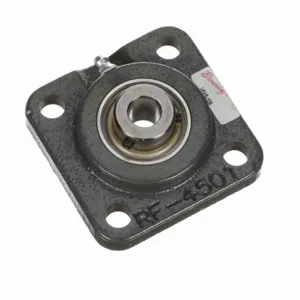 BROWNING 767674 Four Bolt Flange Ball Bearing, Mounted, Cast Iron, Setscrew Lock | BD9UWJ VF4S-108