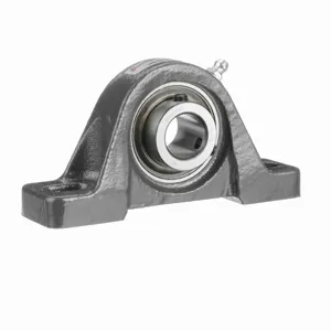 BROWNING 767676 Two Bolt Pillow Block Ball Bearing, Mounted, Cast Iron, Setscrew Lock | BD7QKY VPS-112