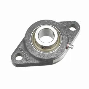 BROWNING 767726 Two Bolt Flange Ball Bearing, Mounted, Cast Iron, Setscrew Lock | BE3XRH VF2S-115