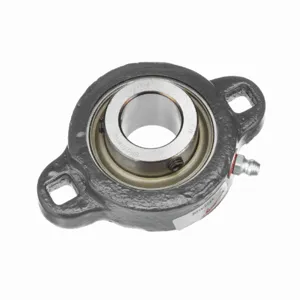 BROWNING 767737 Two Bolt Flange Ball Bearing, Mounted, Ductile Iron, Setscrew Lock | BE6BZE VF2S-114M