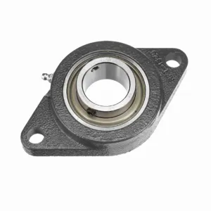 BROWNING 767754 Two Bolt Flange Ball Bearing, Mounted, Cast Iron, Setscrew Lock | BE2GHT VF2S-123