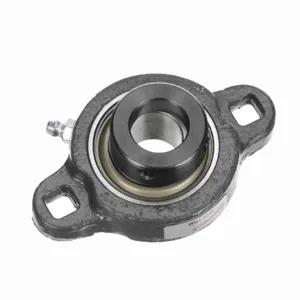 BROWNING 767759 Two Bolt Flange Ball Bearing, Mounted Ductile Iron, Eccentric Lock | BD8WVP VF2E-112M