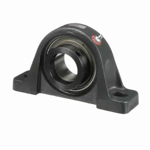 BROWNING 767761 Two Bolt Low Base Pillow Block Ball Bearing, Mounted, Cast Iron, Eccentric Lock | BD7VKW VPLE-112