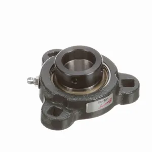 BROWNING 767776 Three Bolt Flange Ball Bearing, Mounted, Ductile Iron, Eccentric Lock | BE8WQC VF3E-116M