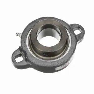 BROWNING 767800 Two Bolt Flange Ball Bearing, Mounted Ductile Iron, Eccentric Lock | BE6EPA VF2E-123M