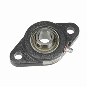 BROWNING 767837 Two Bolt Flange Ball Bearing, Mounted, Cast Iron, Setscrew Lock | BD6UFP VF2S-110