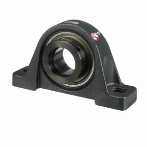 BROWNING 767862 Two Bolt Pillow Block Ball Bearing, Mounted, Cast Iron, Eccentric Lock | BE2YWC VPE-128