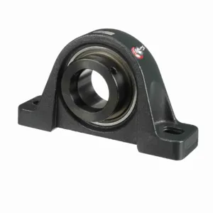 BROWNING 767861 Two Bolt Pillow Block Ball Bearing, Mounted, Cast Iron, Eccentric Lock | BD9ACH VPE-127