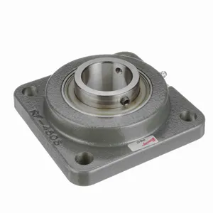 BROWNING 767868 Four Bolt Flange Ball Bearing, Mounted, Cast Iron, Setscrew Lock | BD9CHY VF4S-127