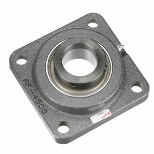 BROWNING 767873 Four Bolt Flange Ball Bearing, Mounted, Cast Iron, Eccentric Lock | BE7VQL VF4E-127