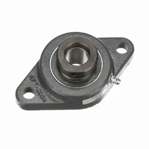 BROWNING 767901 Two Bolt Flange Ball Bearing, Mounted, Cast Iron, Black Oxided Inner, Eccentric Lock | BE7FFK VF2E-214