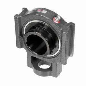 BROWNING 765112 Wide Slot Take Up Ball Bearing, Mounted, Cast Iron, Black Oxided Inner, Eccentric Lock | BE6RKN VTWS-336