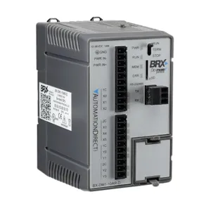 BRX BX-DM1-10AR-D Plc, 12-24 VDC, Serial Port, Microsd Card Slot, 6-Point, AC | CV7TDE