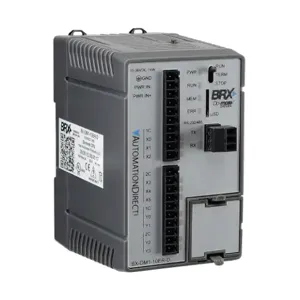 BRX BX-DM1-10ER-D Plc, 12-24 VDC, Serial Port, Microsd Card Slot, 6-Point, AC/DC | CV7TDH