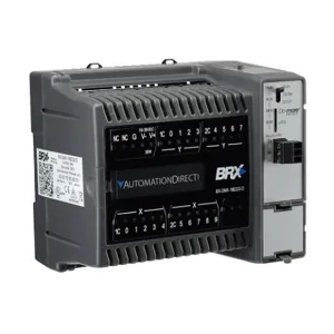 BRX BX-DM1-18ED2-D Plc, 12-24 VDC, Serial Port, Microsd Card Slot, 10-Point, AC/DC | CV7TDN