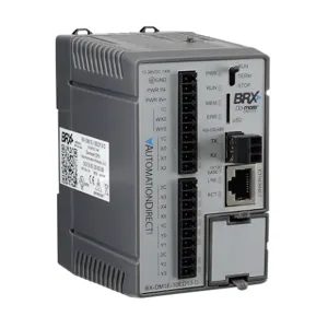 BRX BX-DM1E-10ED13-D Plc, 12-24 VDC, Ethernet And Serial Ports, Microsd Card Slot, 6-Point, AC/DC | CV7TEA