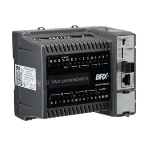 BRX BX-DM1E-18ED23-D Plc, 12-24 VDC, Ethernet And Serial Ports, Microsd Card Slot, 10-Point, AC/DC | CV7TEH