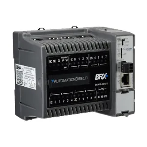 BRX BX-DM1E-18ER3-D Plc, 12-24 VDC, Ethernet And Serial Ports, Microsd Card Slot, 10-Point, AC/DC | CV7TEK