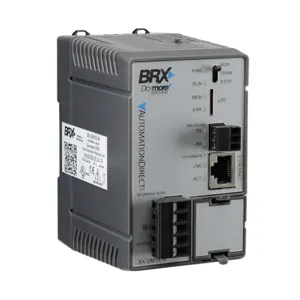 BRX BX-DM1E-M Plc, 120-240 VAC, Ethernet And Serial Ports, Microsd Card Slot, No On-Board I/O | CV7TEU