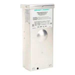 BRYANT 60303D Manual Motor Controller, Enclosed, 60A, 600 VAC, 3-Pole, 30Hp, Wall Mount | CV6NXP