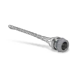 BRYANT BDSR73 Dust-Tight Strain Relief Grip, 1 Inch Nps Male Thread Fitting, Galvanized Steel Mesh | CV6WMJ