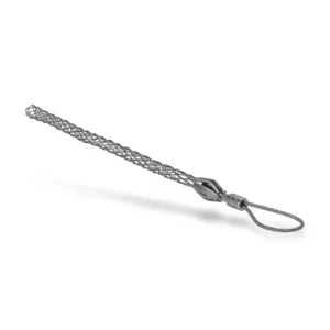 BRYANT PA075 Light-Duty Pulling Grip, Low Tension, Closed Single Weave, Galvanized Steel Mesh | CV6RYG