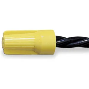 BUCHANAN B1-250JR B-cap Connector Yellow 22-10awg - Pack Of 250 | AE6YJY 5VYL3