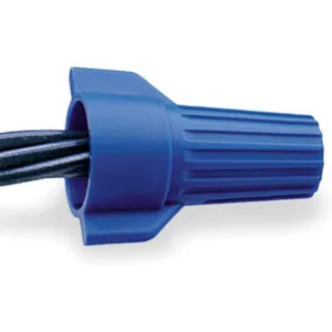 BUCHANAN WT54-1 Wire Connector Wingtwist Blue - Pack Of 50 | AF2MLL 6VG29