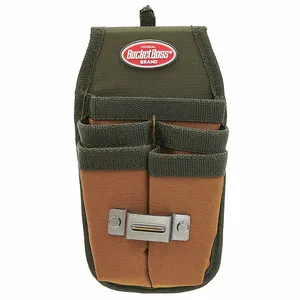 BUCKET BOSS 54184 Four Barrel Sheath With FlapFit, 2 Inch Length, Polyester, Brown | CL9UHT