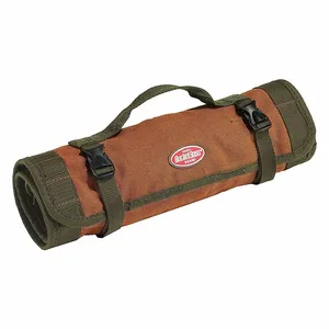 BUCKET BOSS 70004 Tool Roll/Bag, Canvas, Brown | CL9ULH