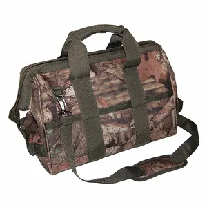 BUCKET BOSS 85016 Tool Bag, 15 Liters Capacity, Canvas, Mossy Oak Camo | CL9ULN