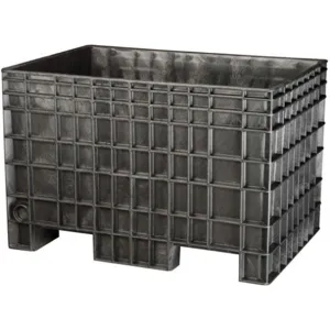 BUCKHORN INC BF4229280010000 Bulk Container 42 Inch Length 29 Inch Width Black | AA2AER 10A142