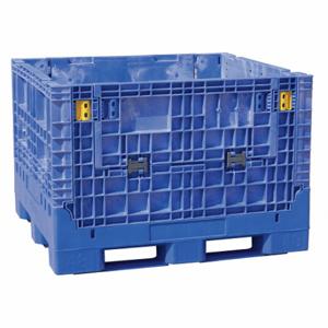BUCKHORN INC BN4845342023000 CollaPSIble Bulk Container, 28.7 cu ft, 48 Inch x 45 Inch x 34 in, 4-Way Entry, Stackable | CQ8AYG 39H824