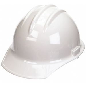 BULLARD C30R WHITE Hard Hat Front Brim Non-slotted 6 Ratchet White | AF4QKE 9FGT3