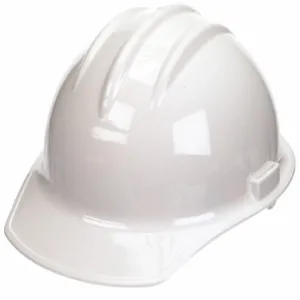 BULLARD C30R WHITE Hard Hat Front Brim Non-slotted 6 Ratchet White | AF4QKE 9FGT3