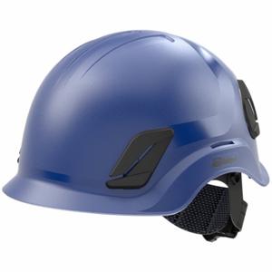 BULLARD C10NKBAMR Climbing Helmet, Climbing Head Protection, ANSI Classification Type 1, Class E, Blue | CQ8BAP 60VZ09