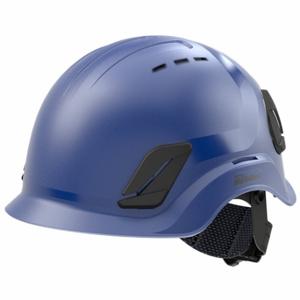BULLARD C10VKBAMR Climbing Helmet, Climbing Head Protection, ANSI Classification Type 1, Class C, Blue | CQ8BAJ 60VZ16