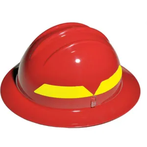 BULLARD FH911H RED Fire Helmet Red Full-brim | AD2JFA 3PTW7