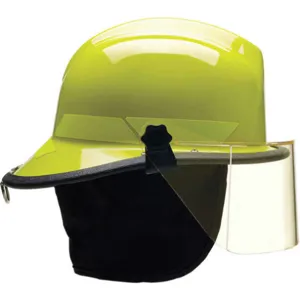 BULLARD LTXLY Fire Helmet Lime-yellow Thermoplastic | AA6FYV 13W807