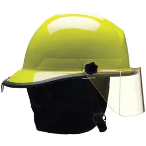 BULLARD PXSLY Fire Helmet Lime-yellow Thermoplastic | AA6FXX 13W785